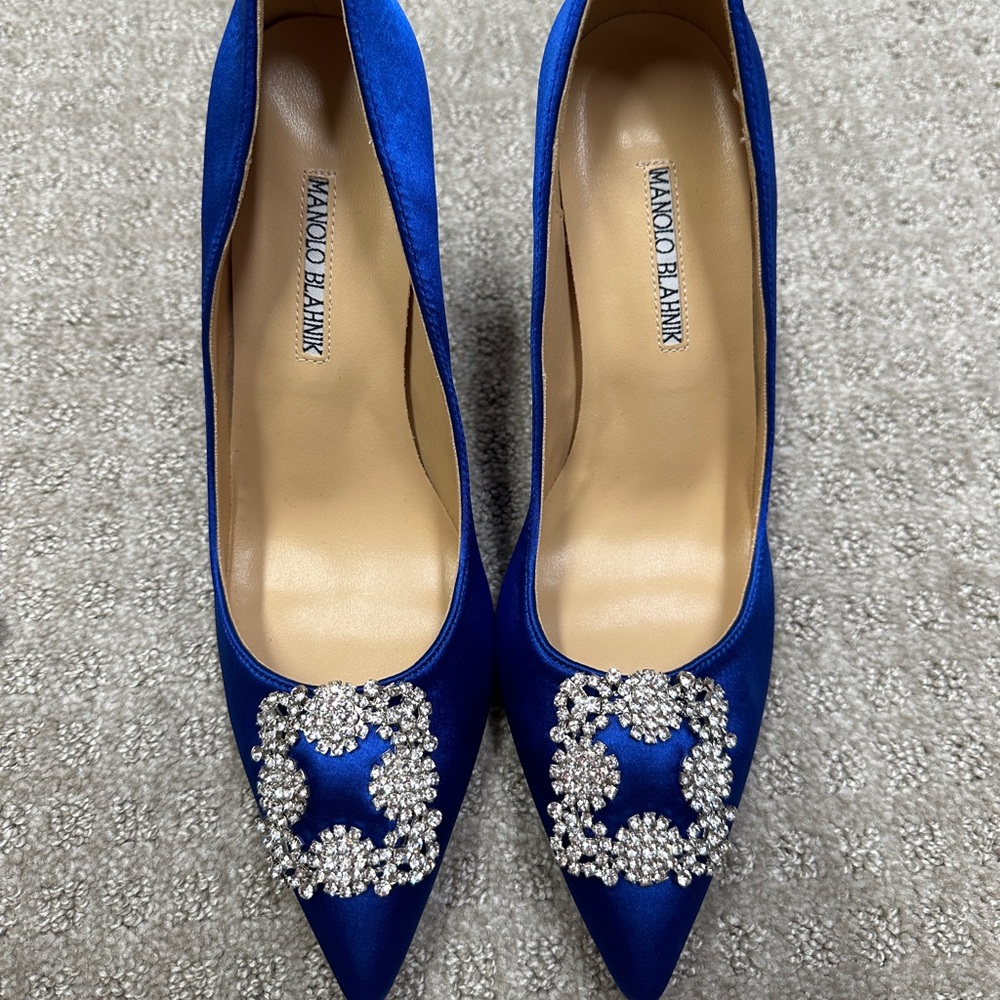 Manolo Blahnik Blue